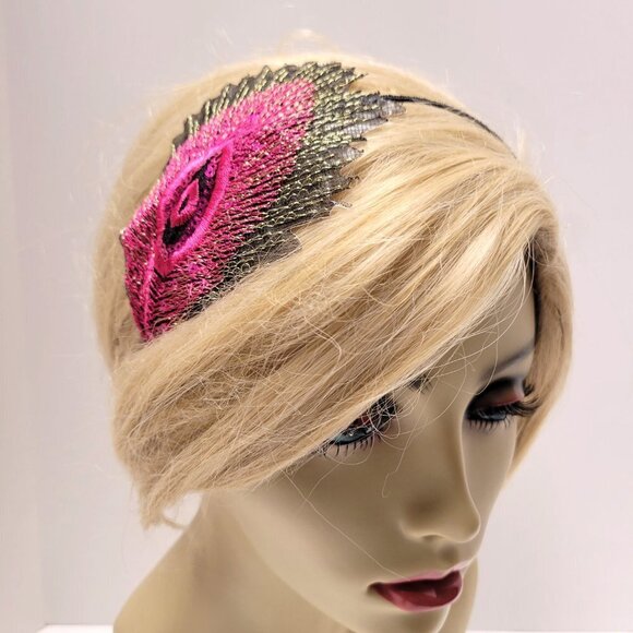 Kids Teens Pink Headband Hair Accessory - Picture 1 of 6